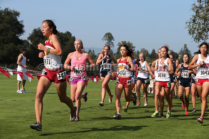 12SICOLL-304.JPG - 2012 Stanford Cross Country Invitational, September 24, Stanford Golf Course, Stanford, California.